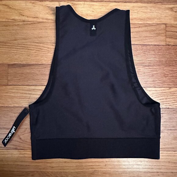 Ultracor Attitude Silk Bolt Crop Nero/Moonlight - Small - NWT - Picture 3 of 5